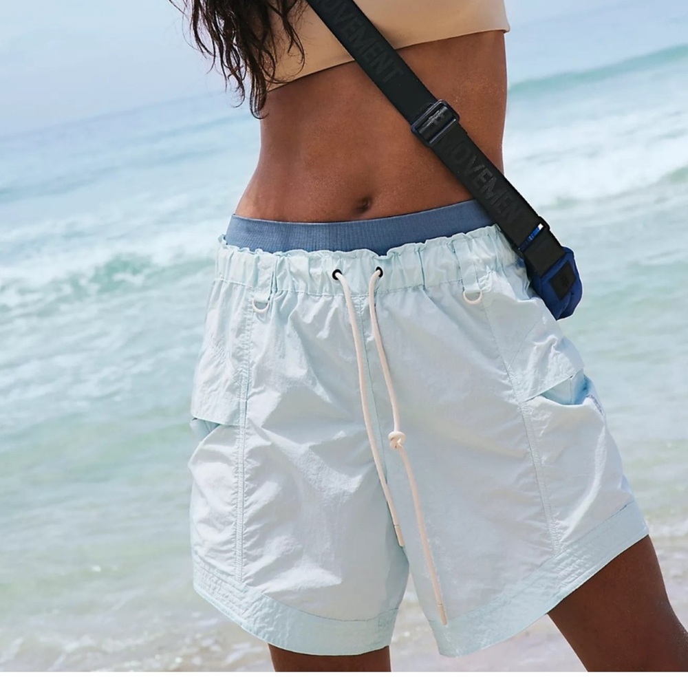 FP Movement Athletic Shorts Lightweight Elastic Waistband, XS